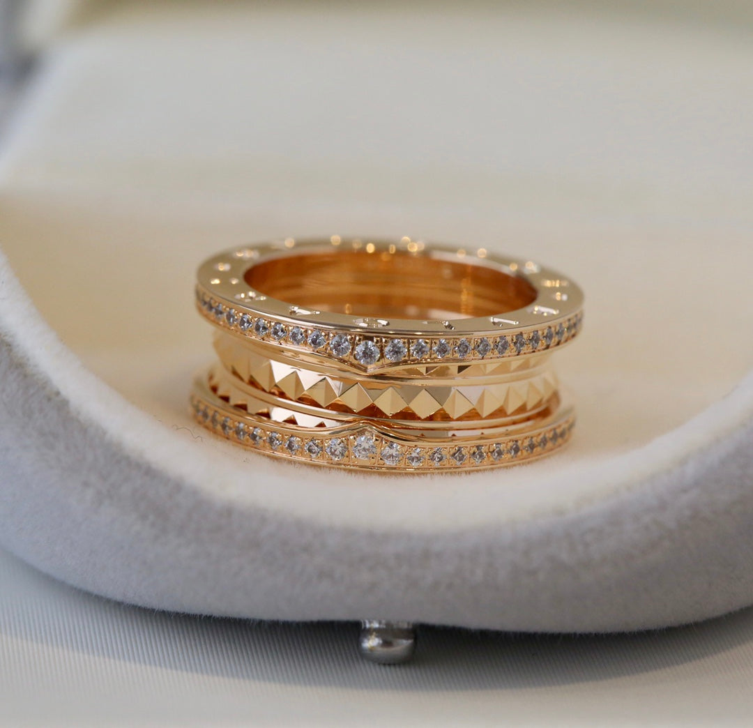 [⭐Glow]ZERO 1 GOLD DIAMOND RING