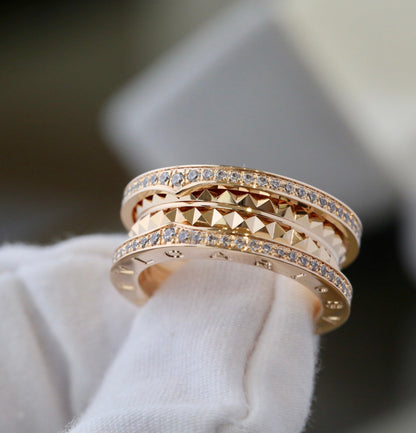 [⭐Glow]ZERO 1 GOLD DIAMOND RING