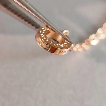 [⭐Glow]ZERO 1 NECKLACE PINK GOLD