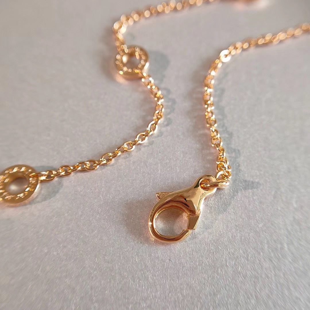 [⭐Glow]ZERO 1 NECKLACE PINK GOLD