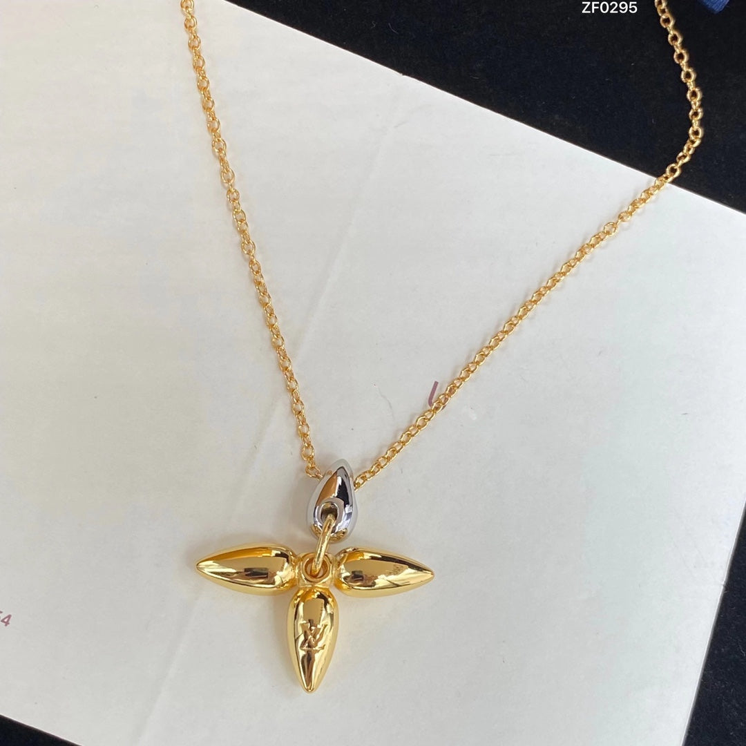 [⭐Glow]LOUISETTE PEDANT GOLD NECKLACE
