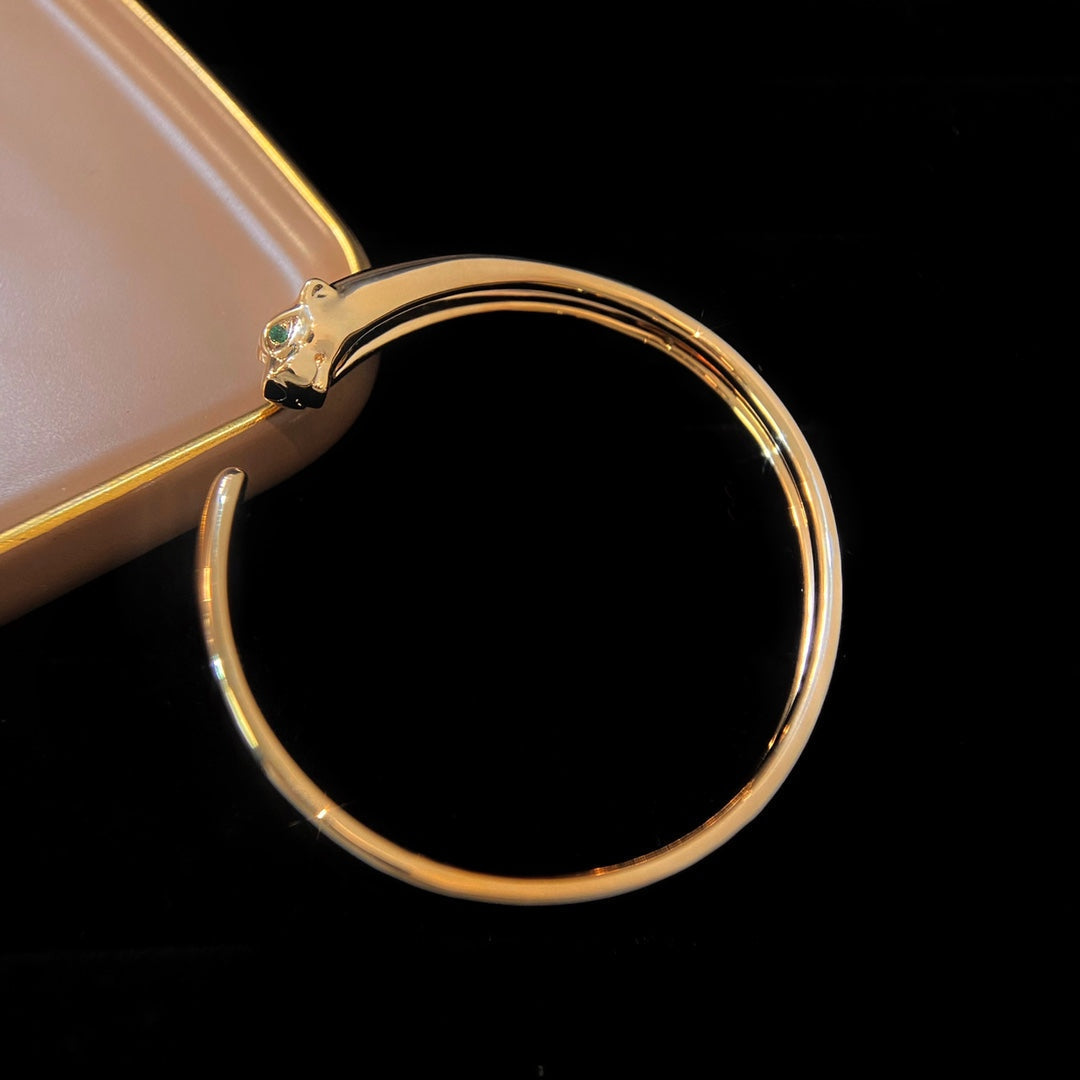 [⭐Glow]PANTHERE GOLD OPEN BRACELET