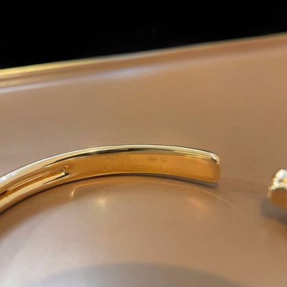 [⭐Glow]PANTHERE GOLD OPEN BRACELET