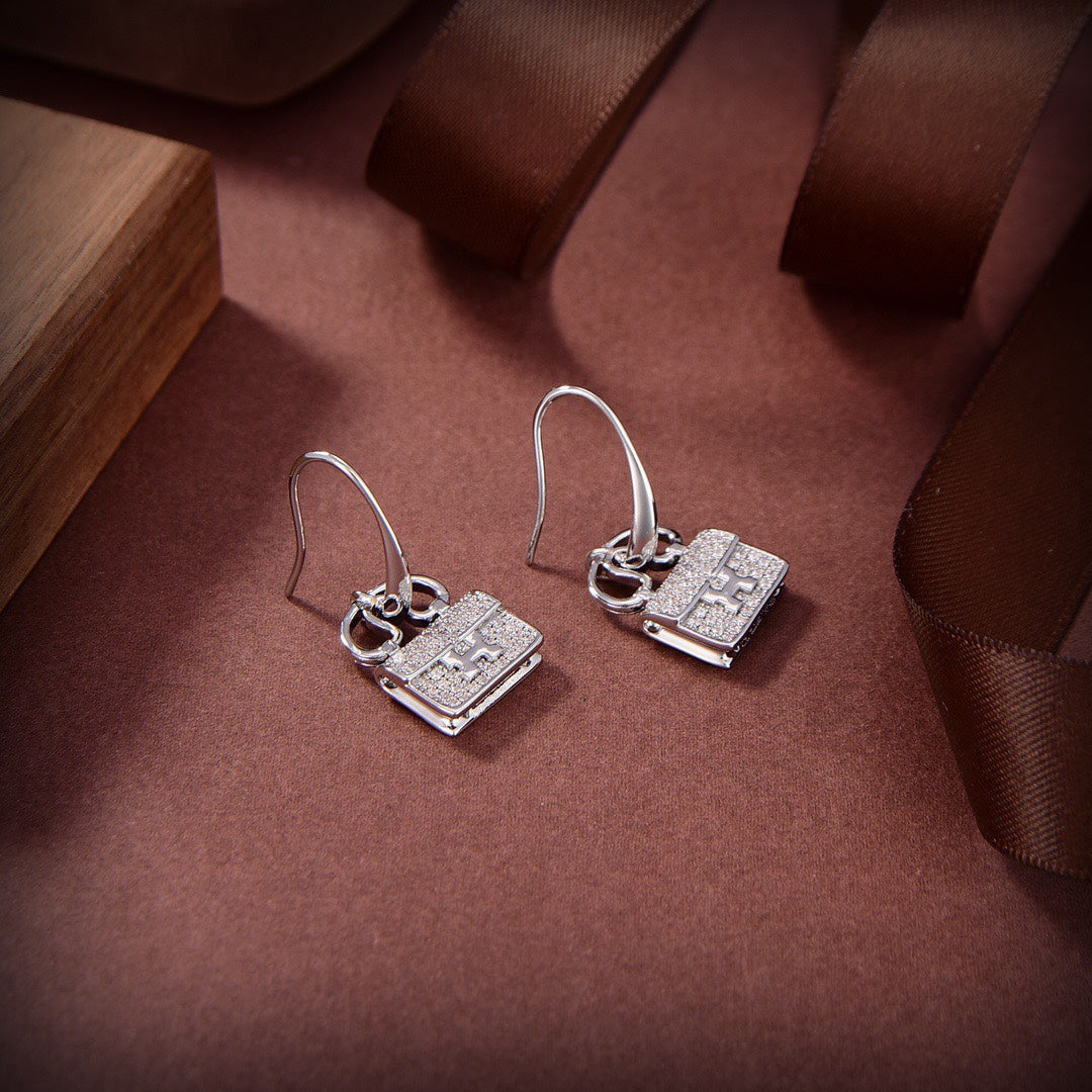 [⭐Glow]KELLY DIAMOND EARRINGS