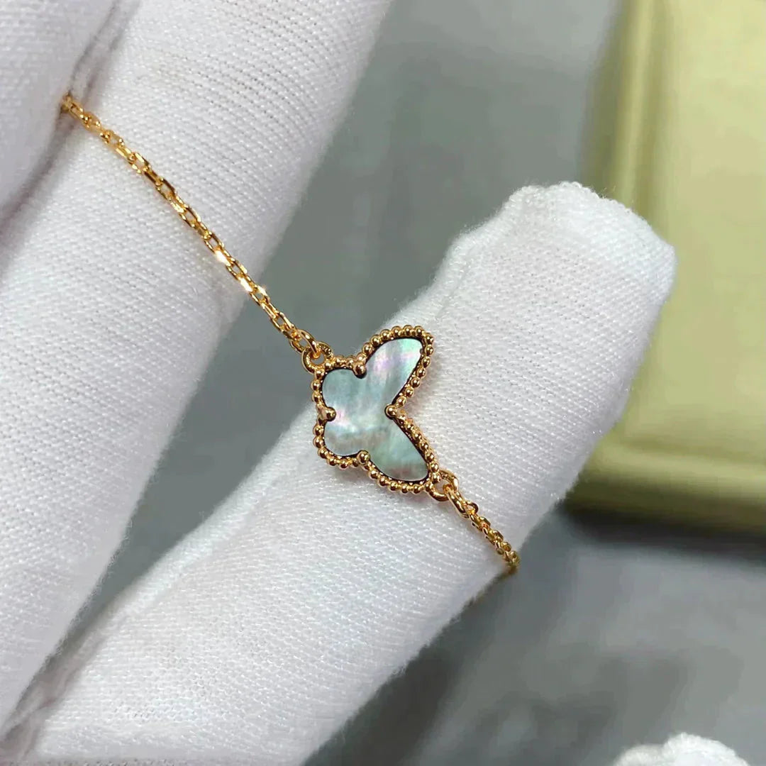 [⭐Glow]BUTTERFLY DARK MOP BUTTERFLY BRACELET