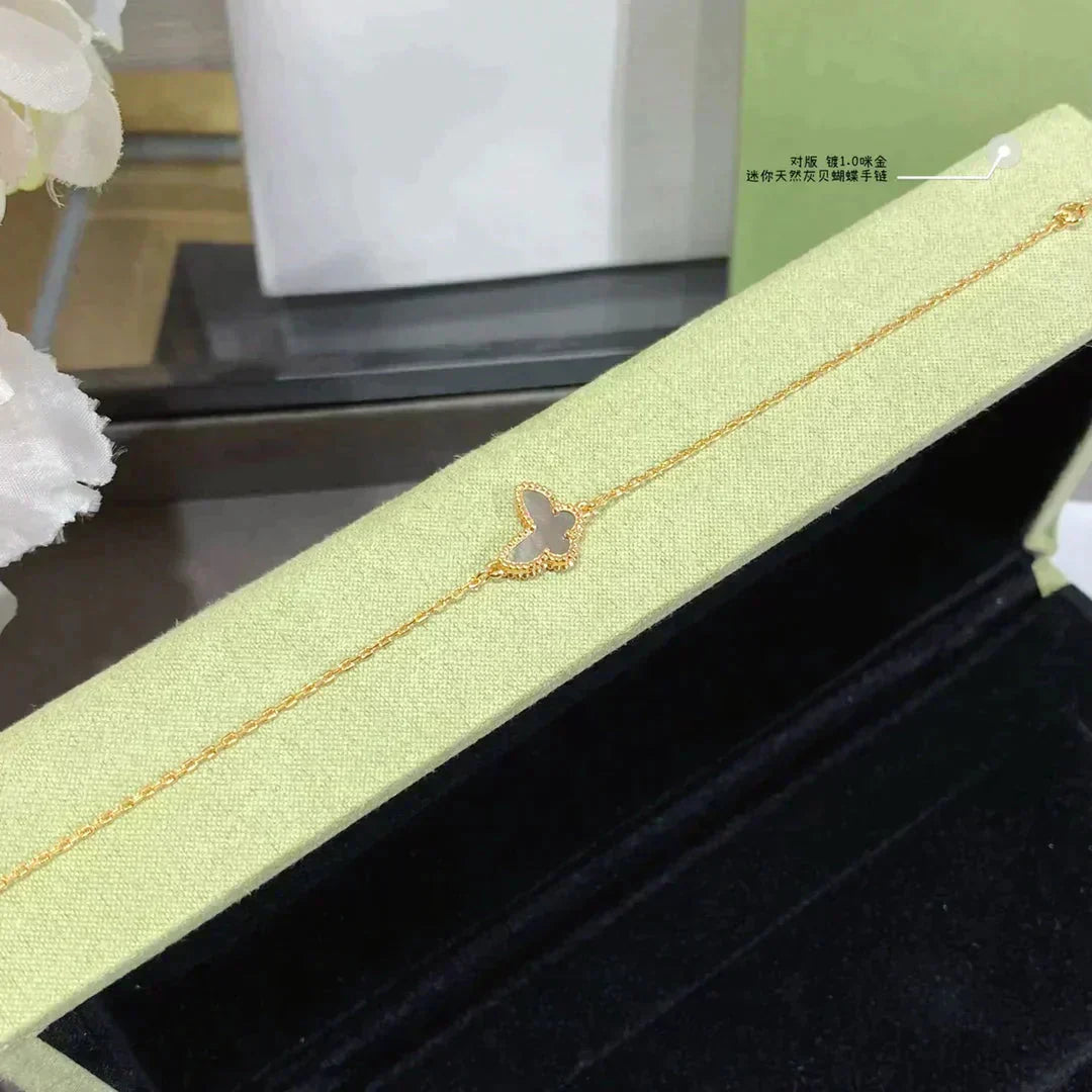 [⭐Glow]BUTTERFLY DARK MOP BUTTERFLY BRACELET