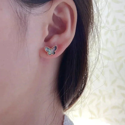 [⭐Glow]BUTTERFLY DARK MOP  EARRINGS