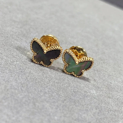 [⭐Glow]BUTTERFLY DARK MOP  EARRINGS