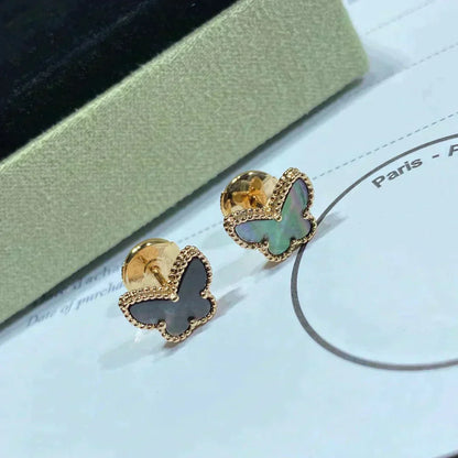 [⭐Glow]BUTTERFLY DARK MOP  EARRINGS