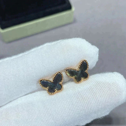 [⭐Glow]BUTTERFLY DARK MOP  EARRINGS