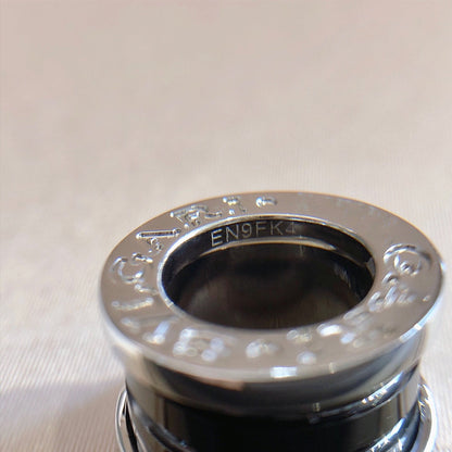 [⭐Glow]ZERO 1 BLACK CERAMIC SILVER NECKLACE
