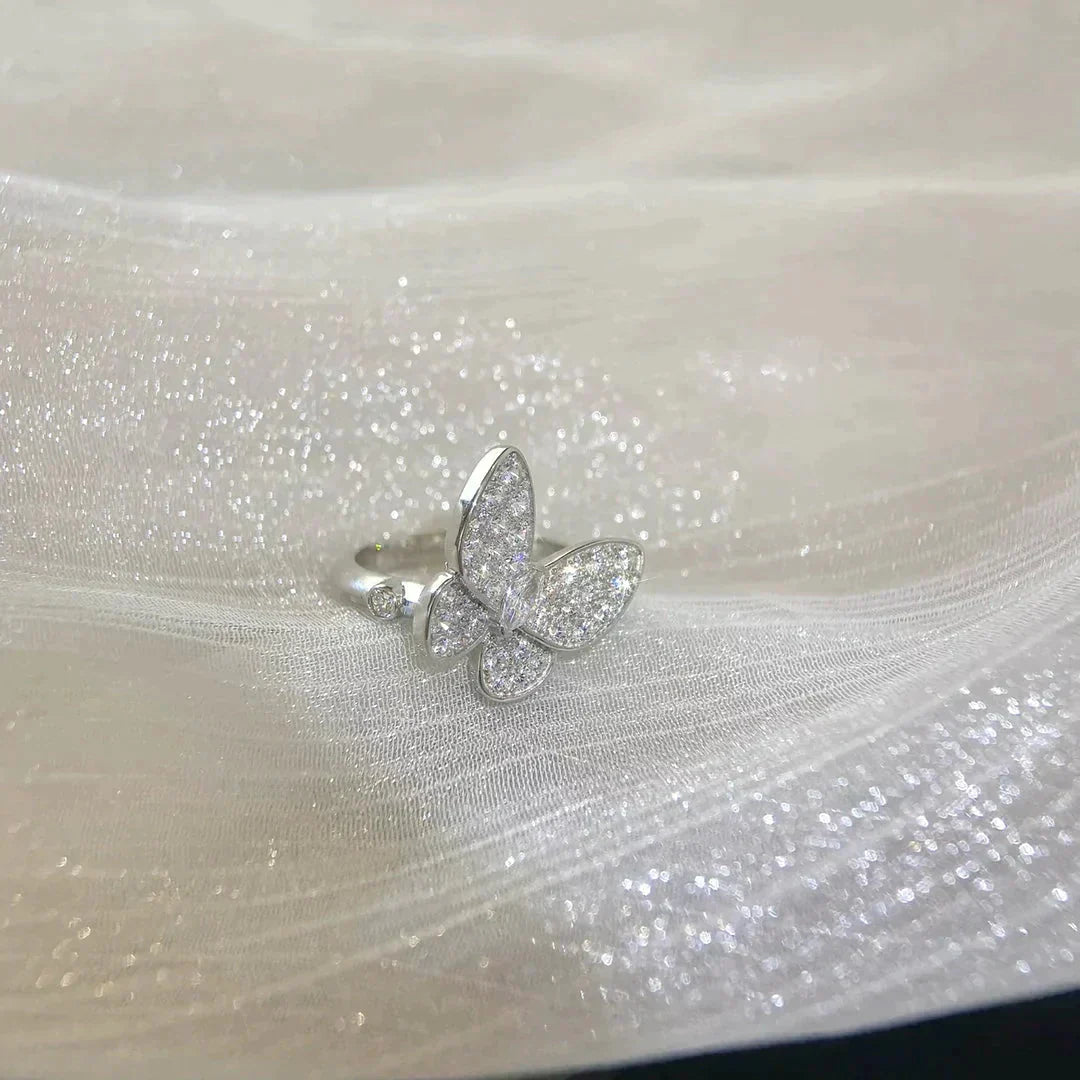 [⭐Glow]BUTTERFLY DIAMOND RING