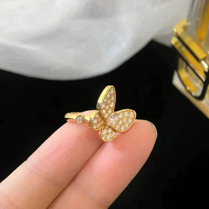 [⭐Glow]BUTTERFLY DIAMOND RING