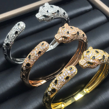 [⭐Glow]PANTHERE BIG BRACELET DIAMONDS