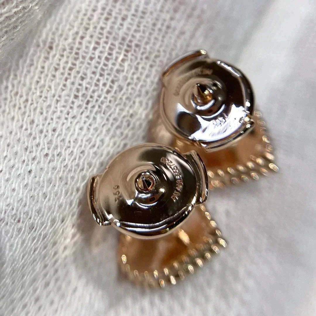 [⭐Glow]HEART CARNELIAN STUD EARRINGS