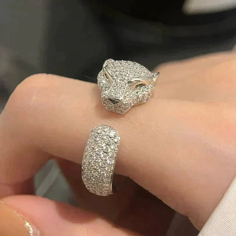 [⭐Glow]PANTHERE 5.5MM ALL DIAMOND RING