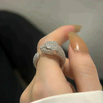 [⭐Glow]PANTHERE 5.5MM ALL DIAMOND RING