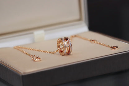 [⭐Glow]ZERO 1 PINK GOLD NECKLACE