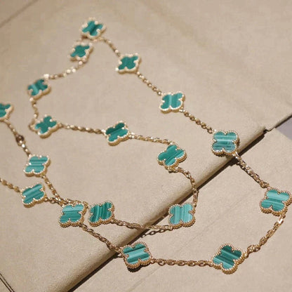 [⭐Glow]CLOVER 20 MOTIFS MALACHITE GOLD