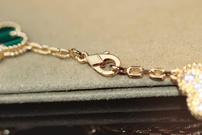 [⭐Glow]CLOVER 20 MOTIFS ONYX ROSE GOLD
