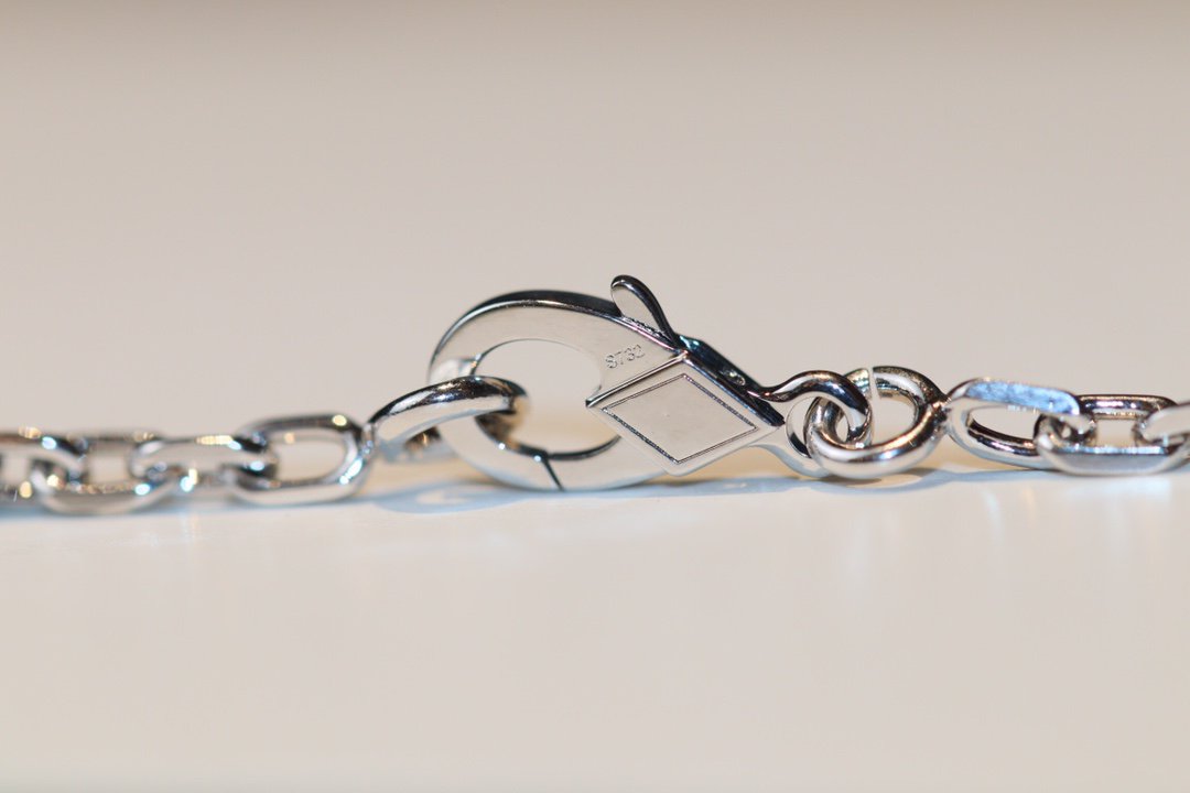 [⭐Glow]CLOVER 20 MOTIFS ONYX DIAMOND SILVER
