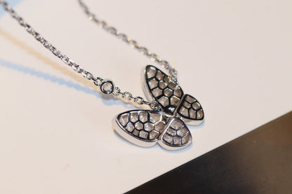 [⭐Glow]BUTTERFLY DIAMOND NECKLACE