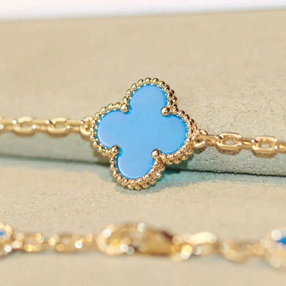 [⭐Glow]CLOVER 20 MOTIFS TURQUOISE GOLD