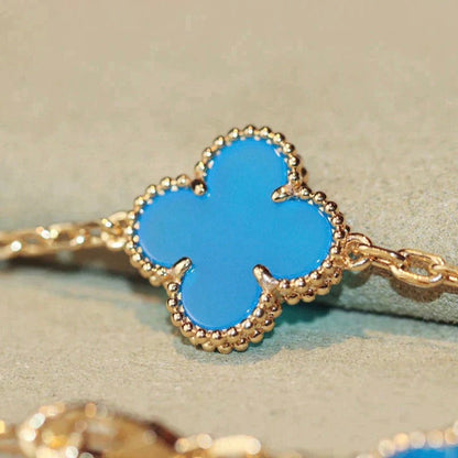 [⭐Glow]CLOVER 20 MOTIFS TURQUOISE GOLD