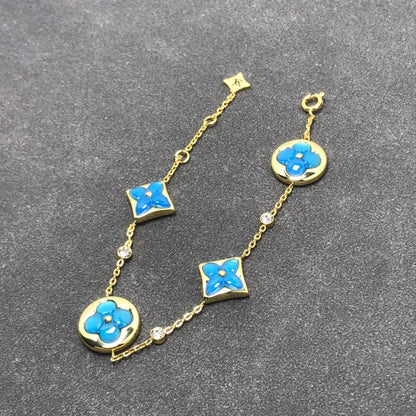 [⭐Glow]STAR AND SUN TURQUOISE 4 MOTIFS 3 DIAMONDS
