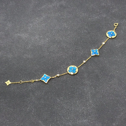 [⭐Glow]STAR AND SUN TURQUOISE 4 MOTIFS 3 DIAMONDS