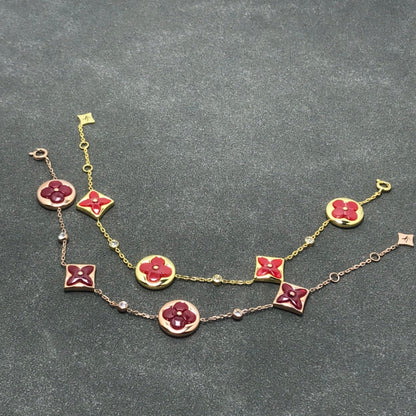 [⭐Glow]STAR AND SUN CARNELIAN 4 MOTIFS 3 DIAMONDS