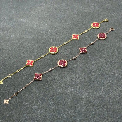 [⭐Glow]STAR AND SUN CARNELIAN 4 MOTIFS 3 DIAMONDS
