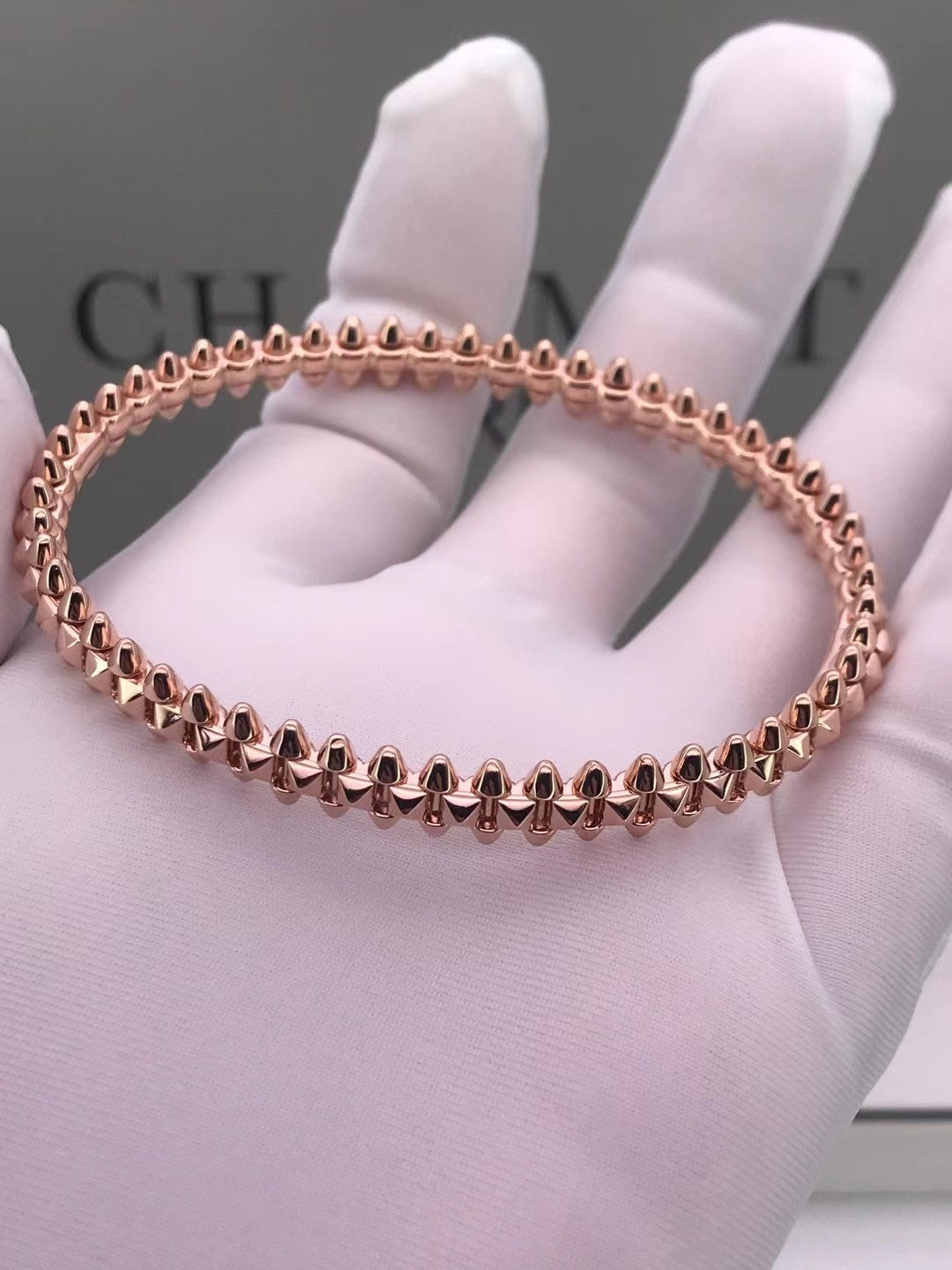 [⭐Glow]CLASH PINK GOLD BRACELET