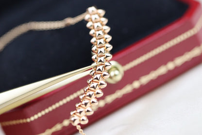 [⭐Glow]CLASH PINK GOLD NECKLACE