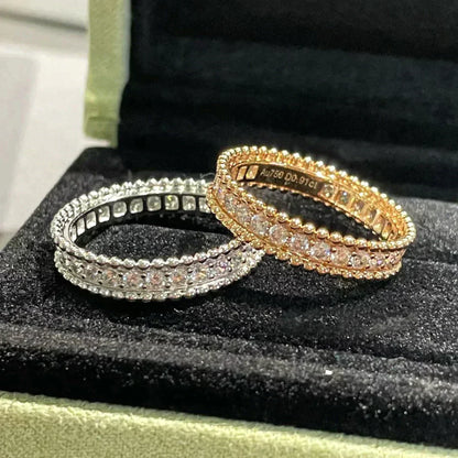 [⭐Glow]PERLEE DIAMOND ROSE GOLD RING