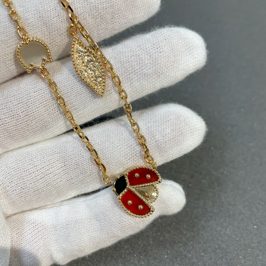 [⭐Glow]LUCKY SPRING 15 MOTIFS GOLD NECKLACE