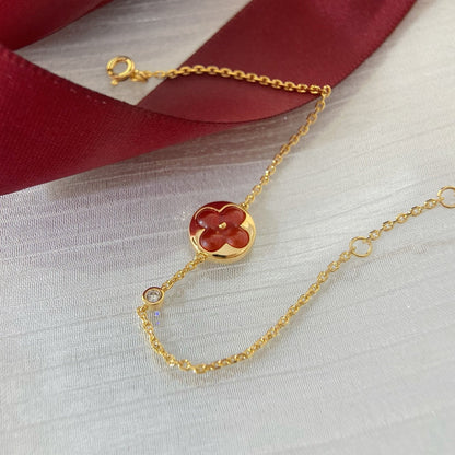 [⭐Glow]SUN PEDANT CARNELIAN BRACELET