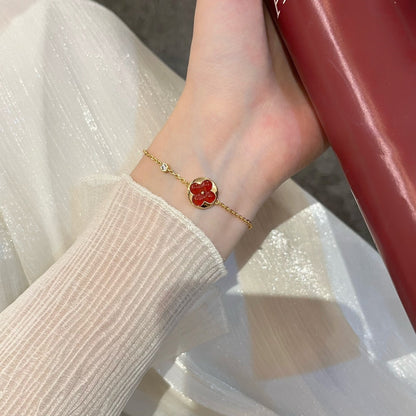 [⭐Glow]SUN PEDANT CARNELIAN BRACELET