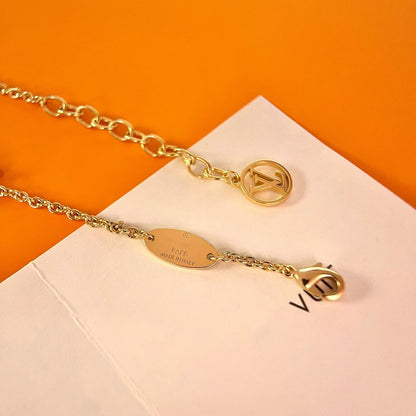 [⭐Glow]LOGO STAR MOTIF GOLD BRACELET