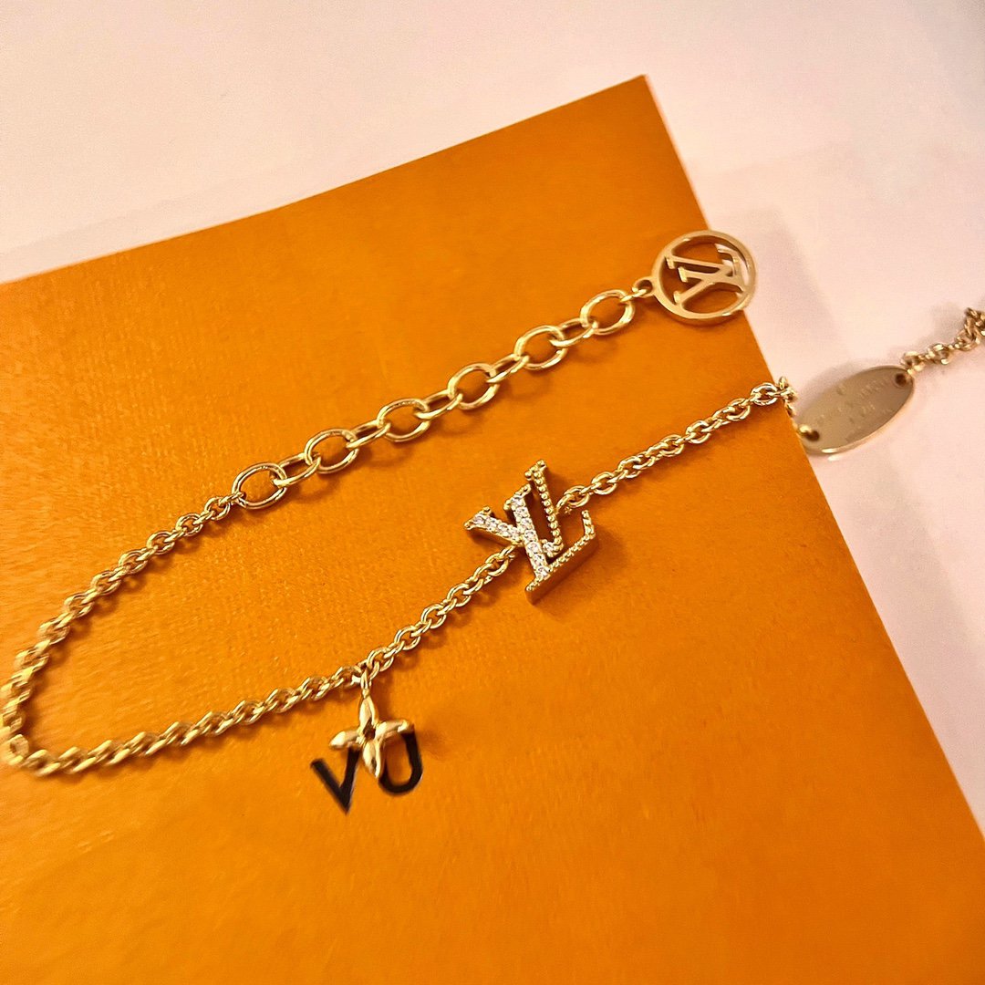 [⭐Glow]LOGO STAR MOTIF GOLD BRACELET