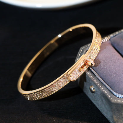 [⭐Glow]KELLY BRACELET DIAMOND PAVED