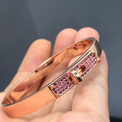 [⭐Glow]KELLY BRACELET PINK DIAMOND