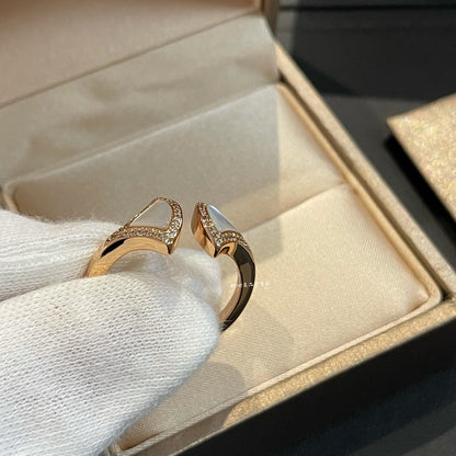 [⭐Glow]DREAM MOP DIAMOND OPEN RING
