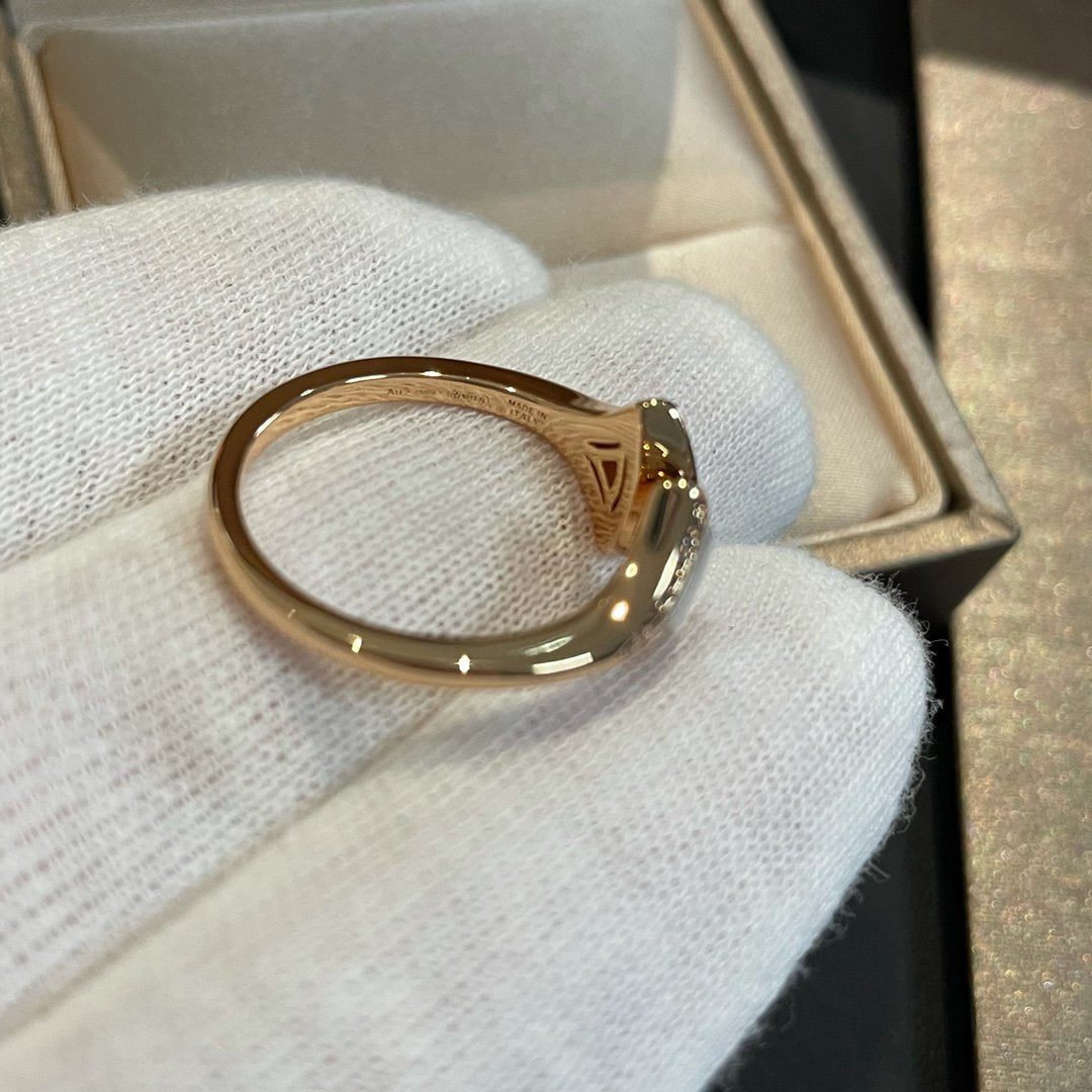 [⭐Glow]DREAM MOP DIAMOND OPEN RING