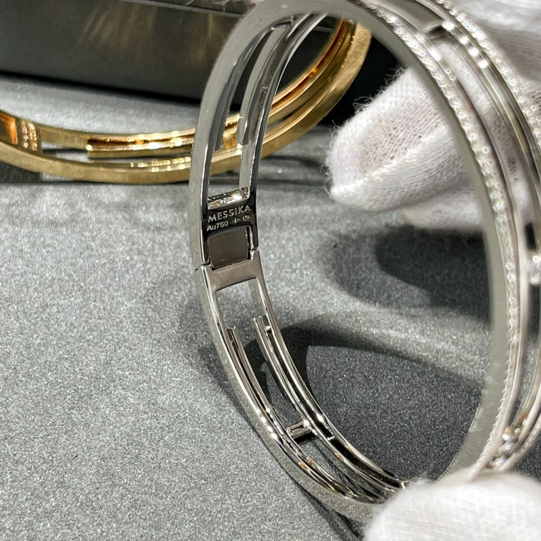[⭐Glow]MOVE 10TH PAVED DIAMOND BRACELET