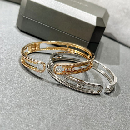 [⭐Glow]MOVE 10TH PAVED DIAMOND BRACELET