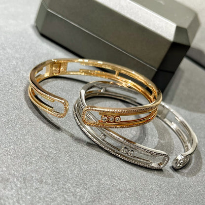 [⭐Glow]MOVE 10TH PAVED DIAMOND BRACELET