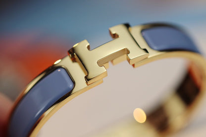[⭐Glow]H BRACELET 12MM BLUE GRAY