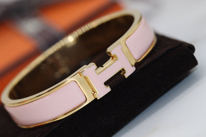 [⭐Glow]H BRACELET 12MM PINK