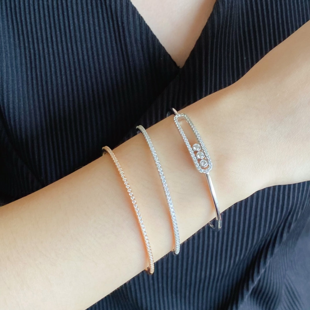 [⭐Glow]MINI DIAMOND TENNIS BRACELET